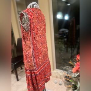 Multi colored boho dress